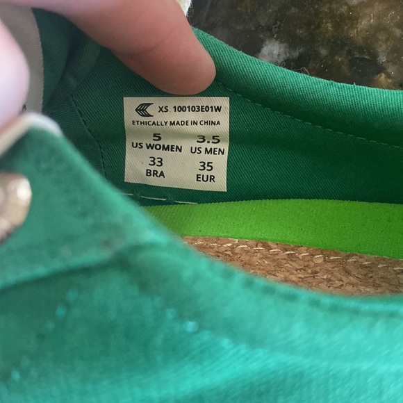 Cariuma Oca Low Green like new - Picture 5 of 8